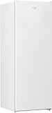Beko RSSE265K30WN Kühlschrank, wechselbarer Türanschlag, LED-Beleuchtung, robuste Glasablagen, 252 l Gesamtrauminhalt, Weiß