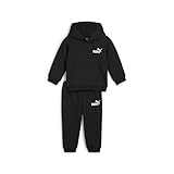 PUMA Unisex Baby Minicats Loungewear Set Fl Inf Gestrickte Anzüge, PUMA Black, 98 EU