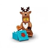 FCP Lego 71034 Minifigures Serie 23, Beutel-Set in limitierter Auflage 2022, Kollektion mit 1 von 12 Wählen Sie Ihren Charakter (Rentier)