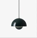 SXYSXYSXY Modern Nordic Hängelampe Nachttisch Pendelleuchte Minimalismus Esszimmerlampe Hängeleuchten Deckenleuchte E27 Für Schlafzimmer Wohnzimmer Ø23*16cm,Grün, 65833037-GREEN