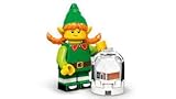 FCP Lego 71034 Minifigures Serie 23, Beutel-Set in limitierter Auflage 2022, Kollektion mit 1 von 12 Wählen Sie Ihren Charakter (Weihnachtself), Grün, Gelb