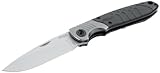 Walther Klappmesser EDK, Taschenmesser, 440C, inkl. Holster, ideal für Outdoor Aktvitäten