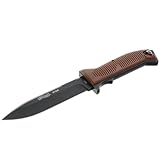 Walther Taschenmesser P38 Knife, feststehendes Messer, 440C Stahl, ideal für Allround- und Outdoor Aktivitäten
