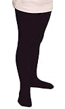 Good Deal Market Good Deal Market 2 Kinder-Thermo-Leggings oder Thermo-Strumpfhose mit flauschigem Innenfleece, Vollfrottee, tolle Unifarben, Größen 110/116 bis 146/152 – Schwarz – 9 Jahre