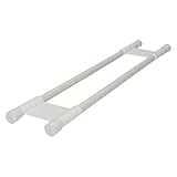 Cartrend Caravan 10242 Doppelhaltestangen zur Sicherung von Regalen, Schränken, im Wohnwagen, Wohnmobile, Camping, Haus, Boot, Maße 41 cm - 71 cm, Hellgrau