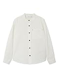 NAME IT Jungen Nkmfish Ff Noos Langarmshirt, White Alyssum, 116 EU