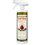 Bettwanzen Killer 16 oz EcoVenger, 100% Tötung Wirksamkeit, Bettwanzen und Milben, Tötet Eier & Resistente, Lang anhaltender Schutz, USDA BIO-zertifiziert, Sicher für Kinder & Haustiere