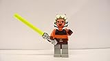 LEGO Star Wars Ahsoka Figur mit silbernem Griff Laserschwert
