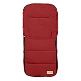 Altabebe (AL2200-05) Übergangsfußsack, Sommerfußsack, für alle gängigen Kinderwagen Buggys und Jogger, Farbe: rot