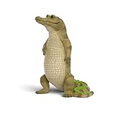 schleich 14913 Rick das Krokodil , ab 3 Jahren, Die Schule der magischen Tiere - Spielfigur, 5 x 9 x 6 cm