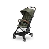 Bebeconfort Zephir, kompakter Baby Kinderwagen, 0–4 Jahre (bis zu 22 kg), leichter Reise Buggy (5.6 kg), in Kabinengröße, flacher und verstellbarer Sitz, Aufbewahrungskorb, Mineral Green
