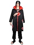 CoolChange Akatsuki Mantel | Itachi Umhang für Cosplay Kostüm | Größe: L