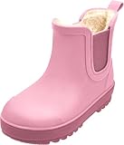 Playshoes Jungen Unisex Kinder Warmfutter Gummistiefel, TPE Rosa, 28 EU