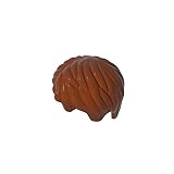 Frisur, Jungen-Mann-Haar, 10 Stück kompatibel mit Lego 62810 GDS-M112, klassisches Bulk-, MOC, Farbe:Braun 192
