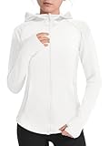 Leichte Jacke für Mädchen, langärmelig, Reißverschluss, athletischer Kapuzenpullover, LSF 50+, Angeln, Wandern, Sonnenschutz, Weiss/opulenter Garten, 10-11 Jahre
