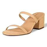 Amazon Essentials Damen Dünne Pantolette Bräunen, 39 EU