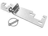 Hecktürverriegelung für Fiat Ducato, Peugeot Boxer, Citroen Jumper H1, H2, H3, Wohnmobil Zubehör, Einbruchschutz Camper mit Klappsplint, X290, X250