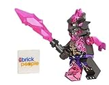 LEGO Ninjago Crystalized: Vengestone Guard Minifigur mit Vengestone Speer