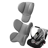 Baby Autositz Kissen - Neugeboreneneinsatz Babyschale - Kopfstütze Für Neugeborenen-Autositzs - Säuglings Autositze Einsatz Für Babyschale Und Autositzes - Atmungsaktiv Sitzpolster Für Kinderwagen