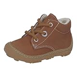 RICOSTA Jungen Boots Colin von Pepino, Weite: Weit (WMS),terracare,Barfuß-Schuh,schnürschuhe,schnürer,flexibel,leicht,Curry (264),22 EU / 5 Child UK