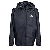 adidas Unisex Kids RAIN JACKET, Black, 13-14 Years