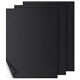 BOUMVID 3 Stück 20 x 14,5cm Flicken Selbstklebend Stoff, Selbstklebender Patch, Schwarz Daunenjacke Reparaturset, Nylon Selbstkleben Reparaturflicken, Wasserdicht für Jacken, Oberbekleidung, Zelte