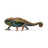 schleich WILD LIFE | Chamäleon 14858 | detailgetreue Tierfiguren | Zoo Spielzeug | tolles Geschenk für Jungen und Mädchen | Deko für Geburtstag | Spielfigur ab 3 Jahren | 10 x 3 x 5 cm
