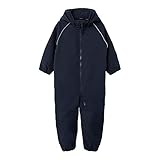 NAME IT Jungen Nmnalfa Solid Fo Noos Softshell Suit Regenanzug, Dark Sapphire, 86 EU