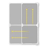 EASYmaxx Insect Protect Fliegengitter Balkontür | Teleskop Fliegengitter Tür mit integriertem Netz | Insektenschutz Balkontür ohne Zuschneiden | Ohne Bohren | max. ca. 122 x 285 cm