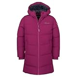 Trollkids Girls Aurland Coat XT 140, Plum/Navy