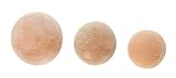 FRANK FLECHTWAREN, Dekokugel, Terracotta Kigel, Garten Deko im 3er Set, vielseitig anwendbar, Nachhaltig
