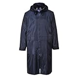 Portwest Klassischer Regenmantel, Größe: XXL, Farbe: Marine, S438NARXXL