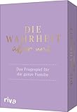 Die Wahrheit über uns – Das Fragespiel für die ganze Familie: Unterhaltsame Fragen für besondere Momente. Das liebevolle Geschenk zu Weihnachten, Geburtstag, Muttertag, Vatertag.