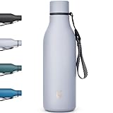CodiCile Edelstahl Trinkflasche Thermobecher 550ml, BPA-freie Thermo Trinkflasche kalt&warm, Auslaufsichere Thermos Trinkflasche - Doppelwandige Vakuumisolierte Thermoskanne