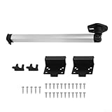 Klappbares Tischbein, verstellbare Teleskopstütze, 520–770 mm, Aluminiumlegierung, höhenverstellbarer Tischfuß für Wohnmobil, Boot, Yacht, Wohnwagen, Wohnmobile, mit Verriegelungsknöpfen, abnehmbar