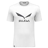 Salewa SOLIDLOGO Dry M T-Shirt., Weiß, L