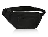 Lhbwhiz Bauchtasche,Tragbar Elegant Gürteltasche,Leder Wasserdicht Hüfttasche,Sport Tasche,Multifunktionale Bag,Umhängetasche,für Damen und Herren,für Outdoor Reisen Wandern(Schwarz)