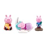 tonies Peppa Pig Charakterpaket mit Peppa Wutz, Peppa George & Peppa Bedtime Stories, Audio Story und Songs für Kinder zur Verwendung mit Toniebox Music Player (separat erhältlich)