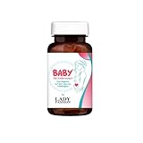 BABY by Lady Passion® - Bei Kinderwunsch - Dein Begleiter auf dem Weg zum Familienglück mit Folsäure für Kinderwunsch, Jod, Cobalamin und Zink - Vegan & Made in Germany