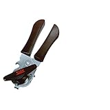 Silit Dosenöffner manuell mit integriertem Kapselheber, Deckelzange und Öffner, Edelstahl, Kunststoffgriff, schwarz