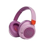 JBL JR 460 NC – Over-Ear Kopfhörer mit Noise-Cancelling für Kinder in Pink – Mit JBL Safe Sound für sicheren Hörspaß – Bis zu 30 Stunden Musikwiedergabe