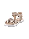 Superfit Mädchen Sparkle Sandale, Beige 4010, 33 EU