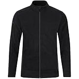 JAKO Kinder Fleecejacke, Schwarz/Anthrazit, 164