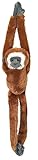 Wild Republic 14474 15259 - Hanging Monkey Gibbon Plüsch-Affe, 51 cm, Hanging 20'