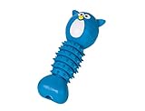 Nobby 60303 Vollgummi Knochen Katze blau, 16.5 cm