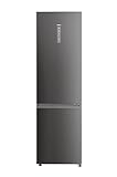 Haier 2D 60 SERIE 5 PRO HDPW5620ANPD Kühl-Gefrierkombination/Beste Energieeffizienz A/XXL Nutzinhalt/Total No Frost/Smart hON-App/MyZone Pro & HumidityZone/Leise nur 35 db(A) / Dark Inox