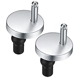2 Stück Schrauben für Toilettensitz, Scharnier für Toilettendeckel Befestigung WC-Sitze Klodeckel Edelstahl, Toiletten Sitz Reparatur Teile, Toiletten Sitz Schrauben Zubehör