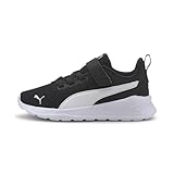 PUMA Anzarun Lite Ac+ Ps Unisex Kinder Sneaker, Puma Black Puma White, 32.5 EU