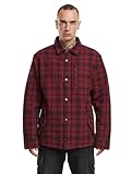 Brandit Classic Sherpa Jacket, Farbe: red/black, Größe: L