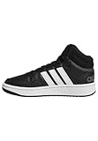 adidas Hoops Mid Shoes Schuhe, Core Black/Cloud White/Grey Six, 33 EU